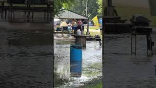 Algona Freedom Rally flooding July 4th 2024 [upl. by Llehsram]