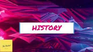 History  One Direction Lyrics Video  Darkist Remix [upl. by Mundford774]