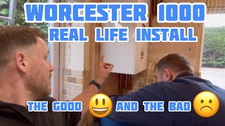 Worcester 1000 Ultimate Budget boiler A Real Install And Review [upl. by Ocirled538]