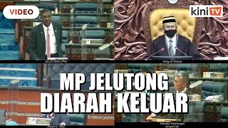 Dewan kecoh isu Najib tak disenarai hitam MP Jelutong diarah keluar [upl. by Ajiram]