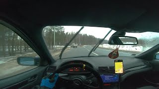 BMW E46 330D M57  Straight Pipe ASMR  A bit more RPMs  GoPro POV [upl. by Gillmore921]