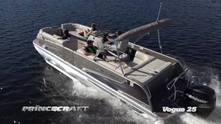 Princecraft  Vogue 25 2017 Ponton  Pontoon [upl. by Lotty370]