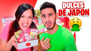 COMO SON LOS DULCES DE JAPON  😱 PROBANDO DULCES JAPONESES 🔥 Sandra Cires Play ft HaroldArtistPlay [upl. by Thedric]