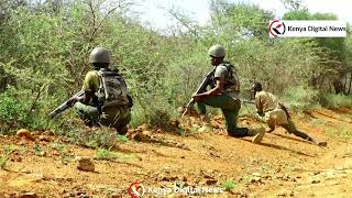 DRAMA as BANDITS attack GSU camp in Baringo South [upl. by Vergos]