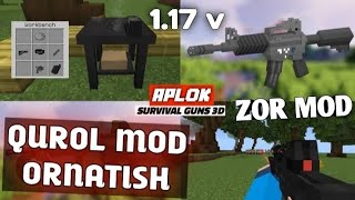 MINECRAFTGA ENG ZOR QUROL MODINI ORNATISH [upl. by Hoebart]