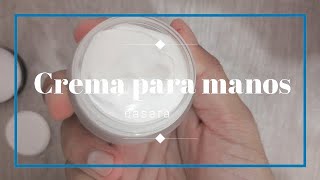 crema para manos CASERA [upl. by Eened]