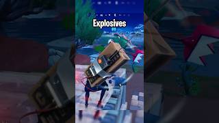 FORTNITE REMOTE EXPLOSIVES GLITCH fortnite fortniteshorts shorts [upl. by Jenness]