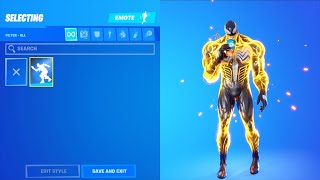 NEW The Flash Emote on SKINS Fortnite Battle Royale [upl. by Lifton]