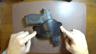 Universal Holster Yaqui Tagua Leather Works [upl. by Ardnait]