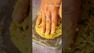 Easy Kothimbir Vadi recipe shorts kitchentune viralvideo food cooking easyrecipe [upl. by Llerred]