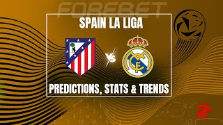 Atlético Madrid vs Real Madrid  stats amp prediction  29092024 [upl. by Earvin]