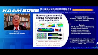 How everyone can model additive manufacturing to print superior parts – A Keynote at RAAM2022 [upl. by Lewse]