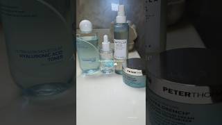 Aquamarine Routine 🫧🩵☁️ skincare skincareroutine grwmskincare [upl. by Roon161]