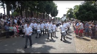 Schützenfest 2024 in der Zollfeste Zons Aufmarsch zur Großen SonntagsKönigsparade [upl. by Irtimd421]