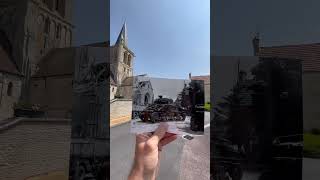 Rots Normandy Then and Now wwii history canadianarmedforces canadianarmy thenandnow shorts [upl. by Ennairrac]