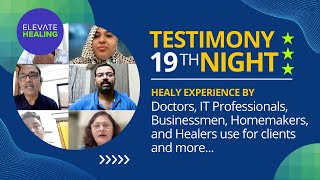 Healy Testimonials 19th Night  26 October 2024 [upl. by Yajeet648]