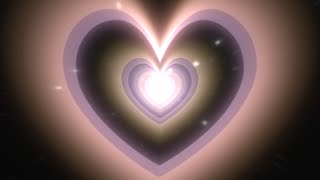 Heart Background 🌈 Heart Tunnel Background  Rainbow Background Video Effects HDbackgroundlights [upl. by Olenka]