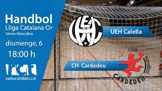 Handbol UEH Calella  CH Cardedeu [upl. by Corenda]