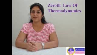 LEC5 Zeroth Law of Thermodynamic  Concept of temperature  For GATE IITJAM BSc MSc [upl. by Paulie]