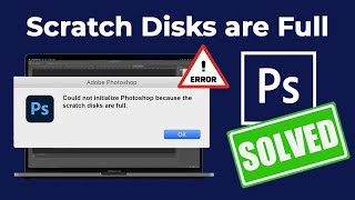 How to Clear Scratch Disk Error in Photoshop [upl. by Imnubulo863]