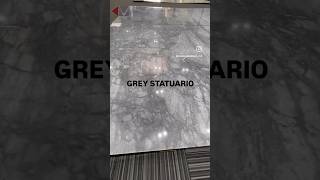 GREY STATUARIO MARBLE 🖤interiordesign charbhujamarbles italianmarbles carraramarble home [upl. by Anniala]