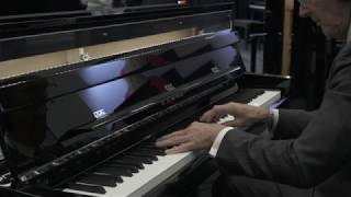 Kawai Novus NV5 Hybrid Upright Piano at NAMM 2020 [upl. by Pippas92]