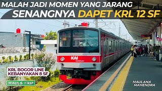 Dapet KRL Rangkaian 12 Kereta Sekarang Susah Banget Ya [upl. by Pinto]