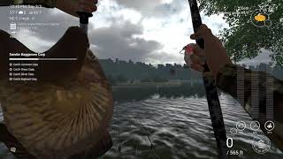 Fishing Planet  Sander Baggersee carp Mission  Game Play with Turlly6  Like and Subscribe [upl. by Gilba]