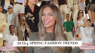 TOP 10 SPRING FASHION TRENDS FOR 2024  alexxcoll [upl. by Ahsikyt]