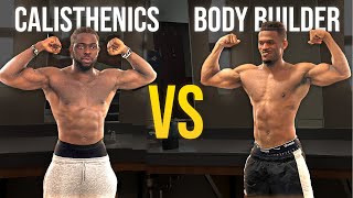 Calisthenics Athlete VS Body Builder Pull Up Challenge [upl. by Durham]