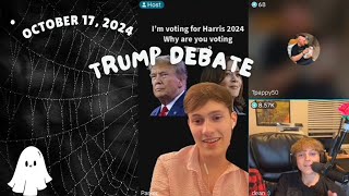 Parkergetajob Debate 101724 Dean Joins Later  Dean QnA  Confirms He Debated Ben Shapiro [upl. by Otsirc]