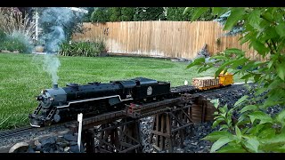 Construction of a G Scale Garden Railroad [upl. by Refinnaej]