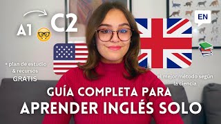 El Mejor Método para Aprender Inglés por tu Cuenta Según la Ciencia  Guía COMPLETA Paso a Paso [upl. by Aronoh]