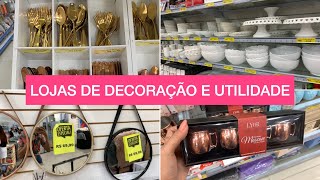 TOUR POR LOJAS DE DECORAÇÃO E UTILIDADES  VIGÁRIO GERAL  PRAÇA 2 [upl. by Eelyak300]