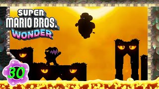 Ein Bosskampf im Schatten  Super Mario Bros Wonder Part 30 [upl. by Vasya]