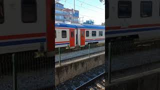 E68024 yolcu treni menemen gara girişi [upl. by Jarlen]