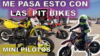 ME PASA ESTO CON LAS PIT BIKES [upl. by Curnin]