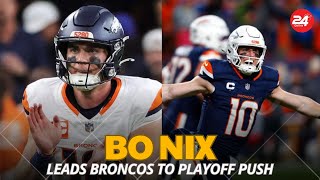 Bo Nix Leads Broncos to Playoff Push After Outlasting Browns in Thrilling Offensive Battle [upl. by Naid]