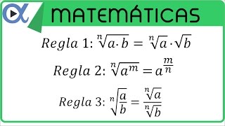 Leyes de los radicales [upl. by Anerda]