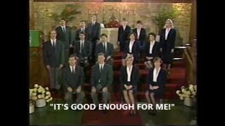 quotGive me that old time religionquot  by the CBC Hymn Sing Choir 1991 [upl. by Loralee527]