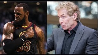 Skip Bayless Reacts To Lebron James amp Cleveland Cavaliers Defeating The Boston Celtics In Game 7 [upl. by Nogam846]