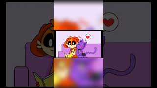 Kiss  Smiling Critters Comic Dub catnap [upl. by Alyhs]