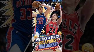 Detroit Pistons vs Chicago Bulls Laughs and Epic Highlights [upl. by Iddo718]