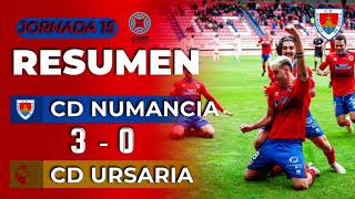 Resumen CD Numancia  30  CD Ursaria [upl. by Perkoff563]