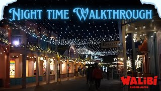 Walibi RhoneAlpes  Merrychristwaaas Walkthrough 2023 [upl. by Miki]