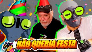 Dublador do Massa Cinzenta NÃO QUERIA FESTA ❌🎉🥳 [upl. by Atiruam]