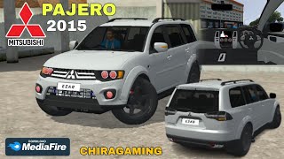 MITSUBISHI PAJERO SPORT 2015  MOD FOR BUSSID  BUSSIMULATORINDONESIA [upl. by Aehta519]