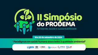 II PRODEMA  1º DIA [upl. by Ned]