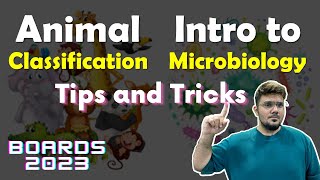 Animal Classification amp Intro to Microbiology  Tips and Tricks  Class10 SSC  MH State Board [upl. by Etnohc]