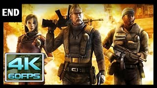 Mercenaries Playground of Destruction – The End  4K60  PS2  No Commentary [upl. by Auqenahc]